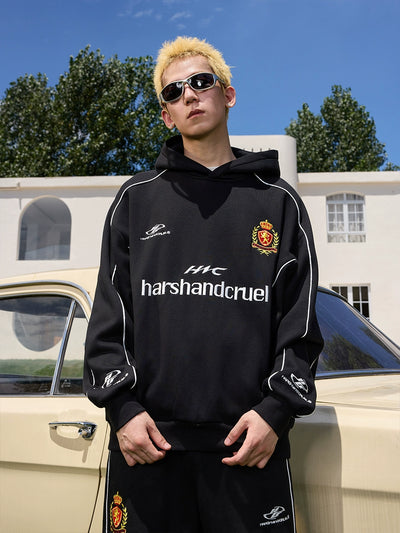 Harsh and Cruel Soccer Club Sports Hoodie | Face 3 Face