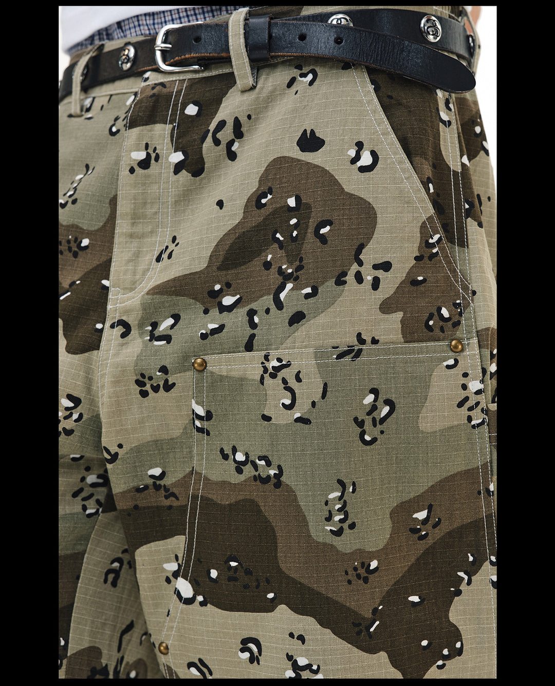 NOVACAM Desert Camouflage Double Knee Work Pants | Face 3 Face