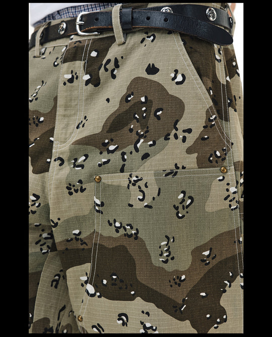 NOVACAM Desert Camouflage Double Knee Work Pants | Face 3 Face