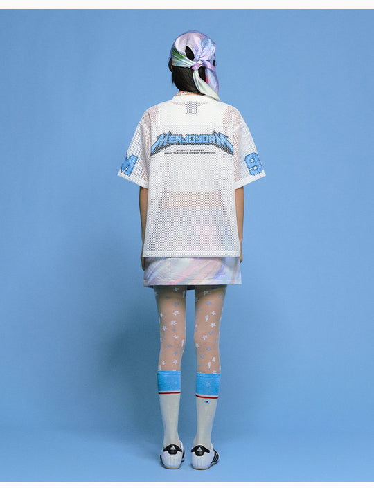 MEDM 99 Numbered Retro Mesh Jersey | Face 3 Face