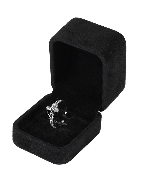 Small Town Kid Cubic Zirconia Cross Diamond Ring | Face 3 Face