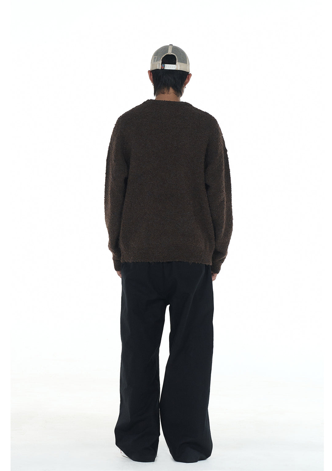 EVILKNIGHT(EK) Sweet Embroidered Custom Dyed Knit Sweater | Face 3 Face