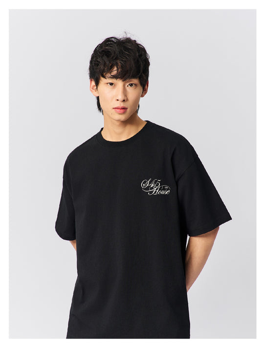 S45 Text Typography Printed Tee | Face 3 Face