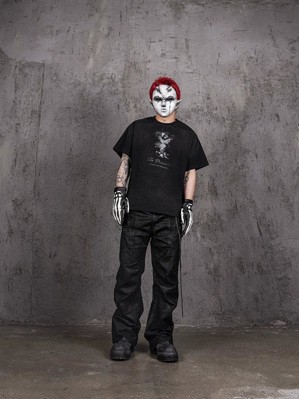 UNDERWATER The Prisoner Washed Distressed Tee | Face 3 Face