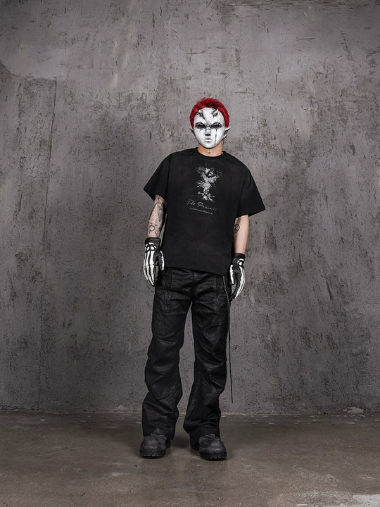 UNDERWATER The Prisoner Washed Distressed Tee | Face 3 Face