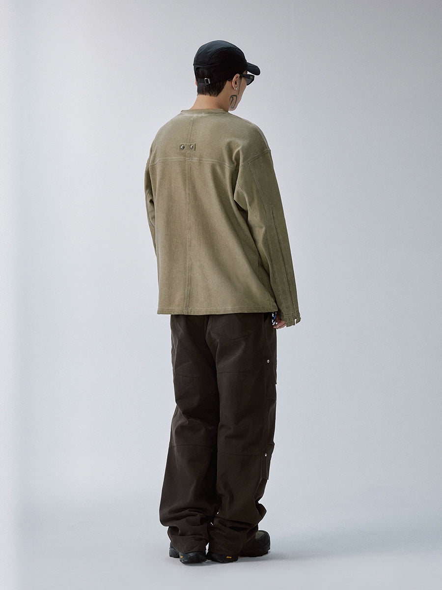 F2CE Dirty Dye Functional Long Sleeve Tee | Face 3 Face