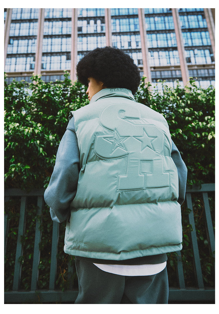 Remedy x STA STARMD SR 3D Logo Down Vest | Face 3 Face