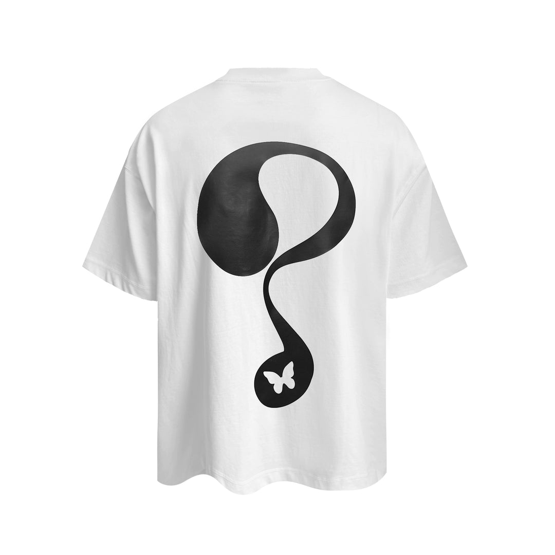 RUSURE Question Mark Butterfly Logo Tee | Face 3 Face