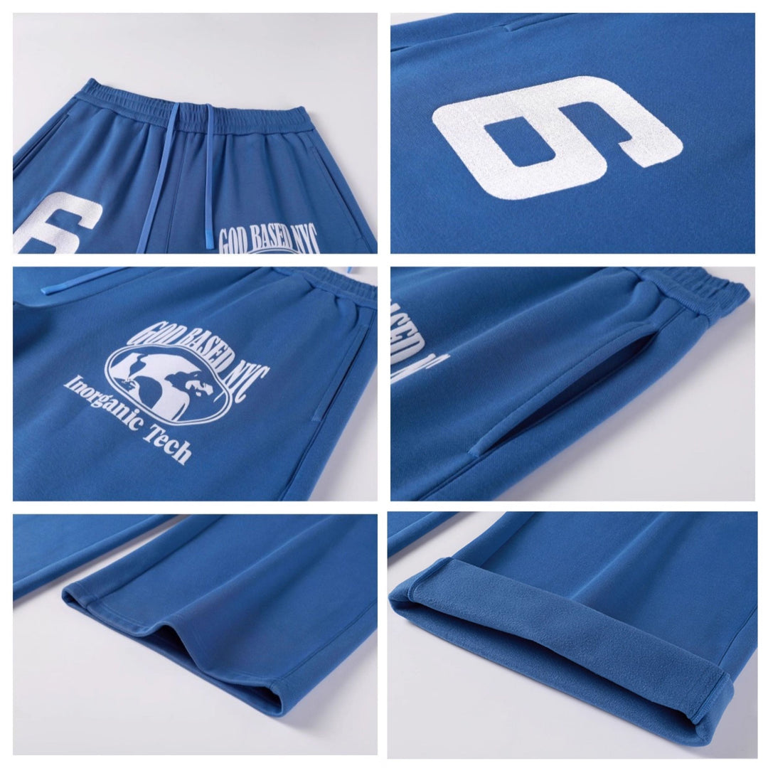 NOVACAM Flocking Print Baggy Sweatpants | Face 3 Face