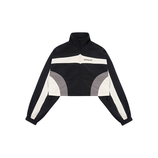 1807 Colorblock Cropped Track Jacket | Face 3 Face