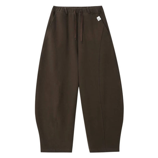 MEDM Curved Metal Tag Baggy Sweatpants | Face 3 Face