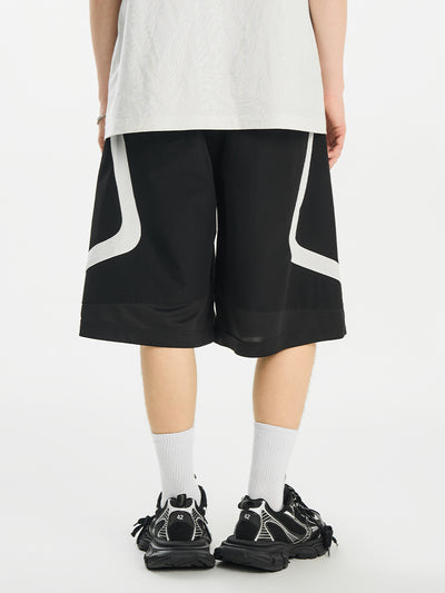 Harsh and Cruel Spliced Mesh Shorts | Face 3 Face