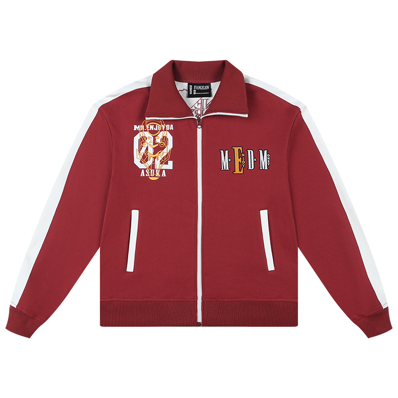 MEDM x EVA Line Art Body Contrast Color Track Jacket | Face 3 Face