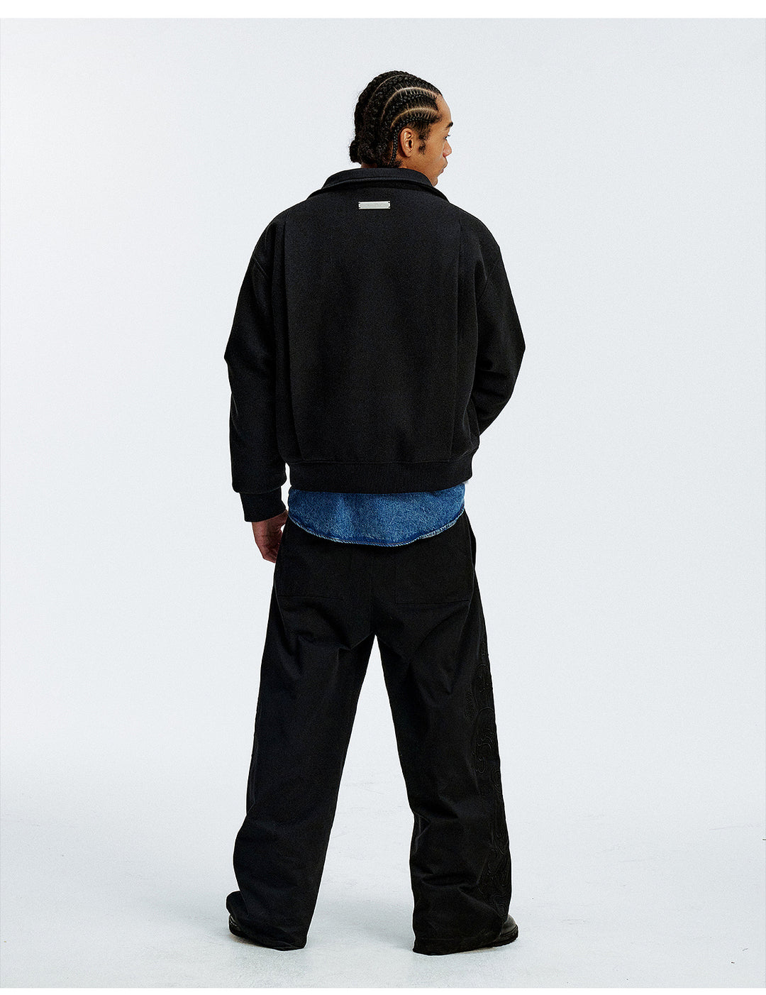 MEDM Metal Logo Tweed Jacket | Face 3 Face