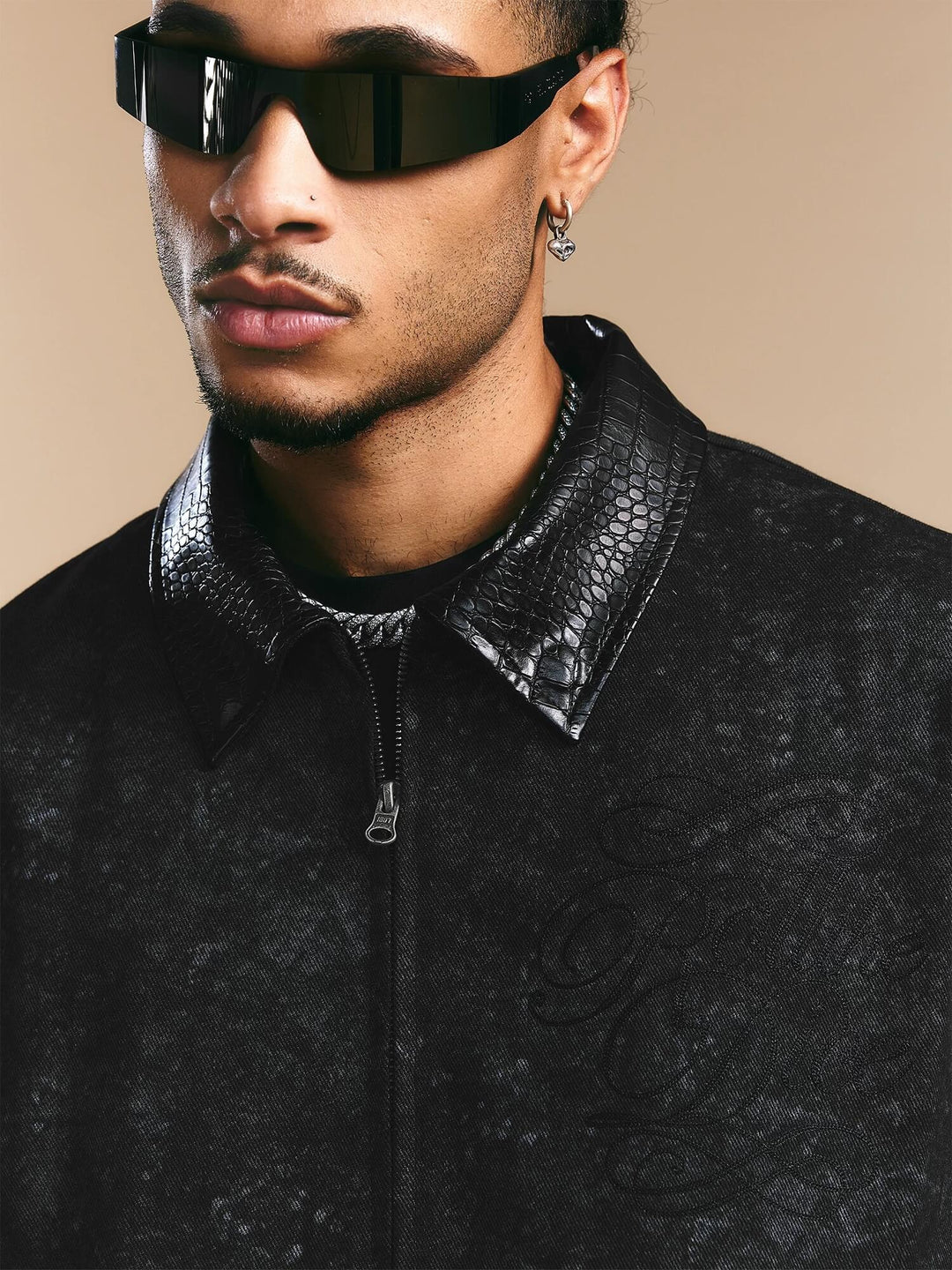 1807 ROLLTHEDICE Chain Stitched Detroit Jacket | Face 3 Face