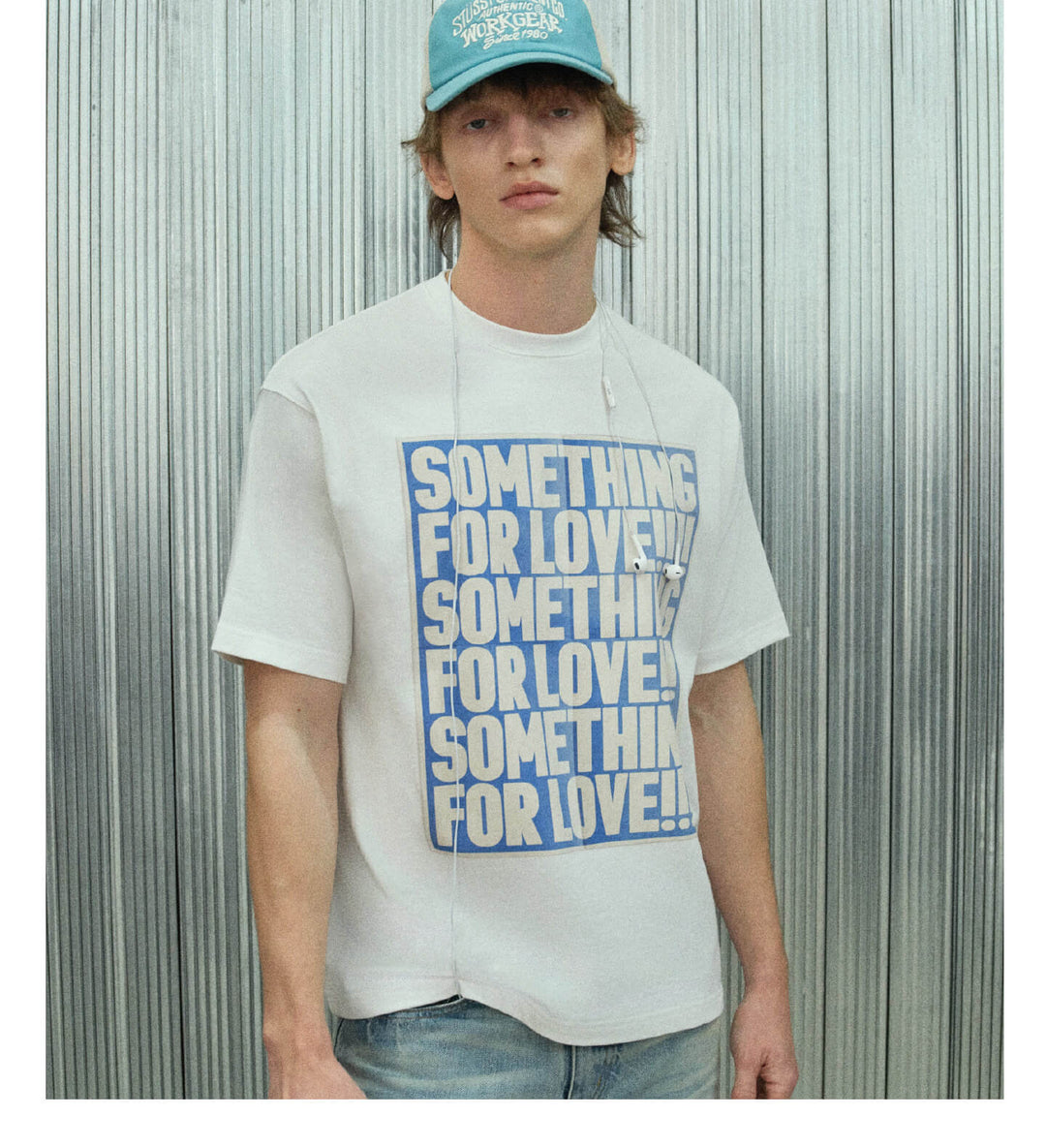 S45 Slogan Poster Print Short Sleeve Tee