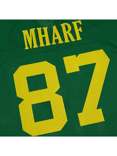 MHARF Green 87 Printed Bar Stripe Hockey Jersey | Face 3 Face