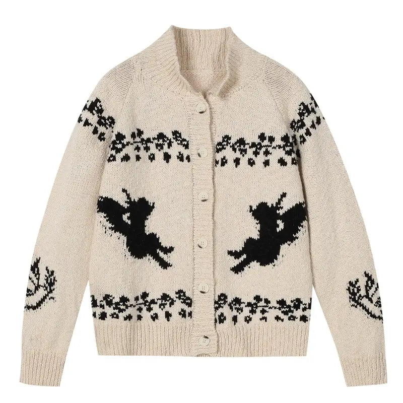 MEDM Angel Cowichan Knit Cardigan | Face 3 Face