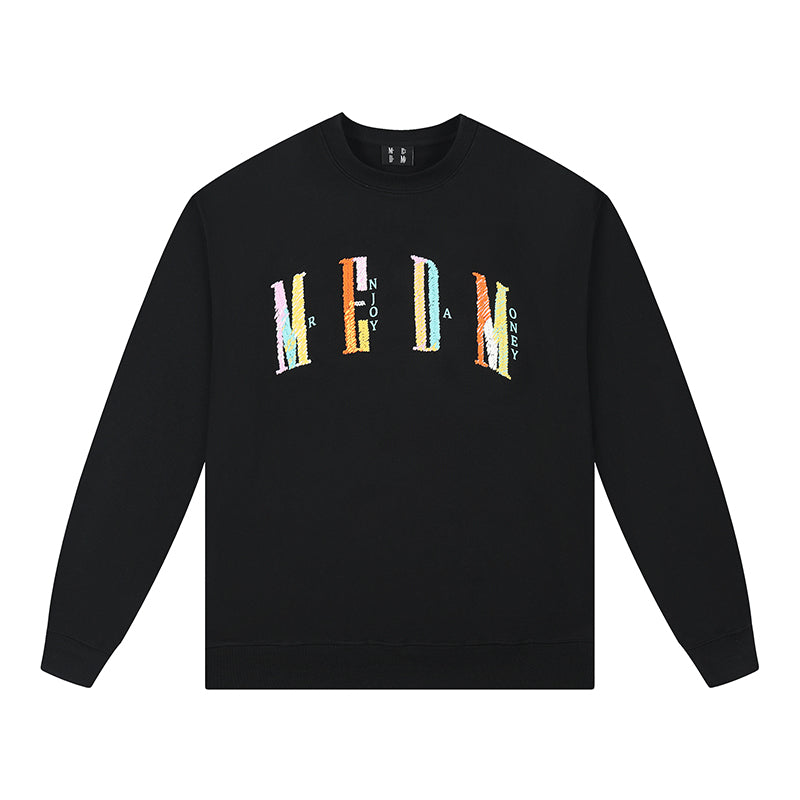 MEDM Colorful Embroidery Sweatshirt