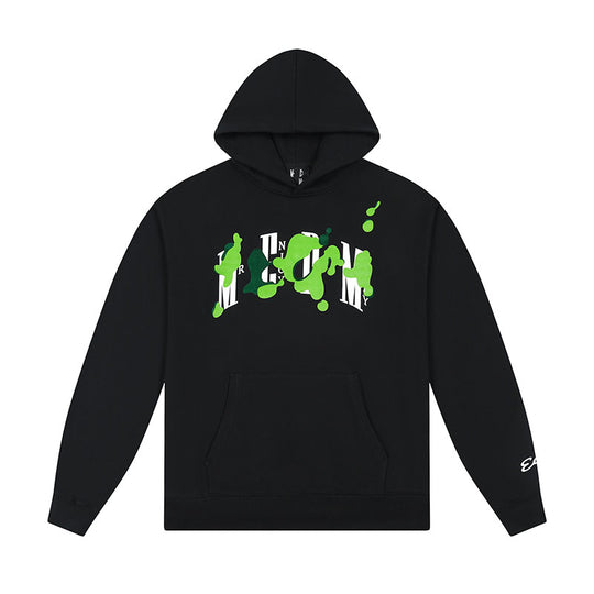 MEDM Grass Flocked Printed Hoodie