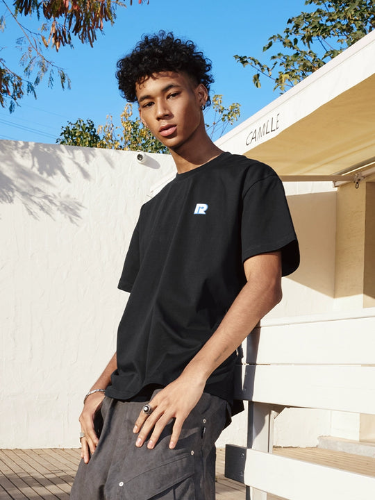 Remedy R Logo Print Cool Touch Tee | Face 3 Face