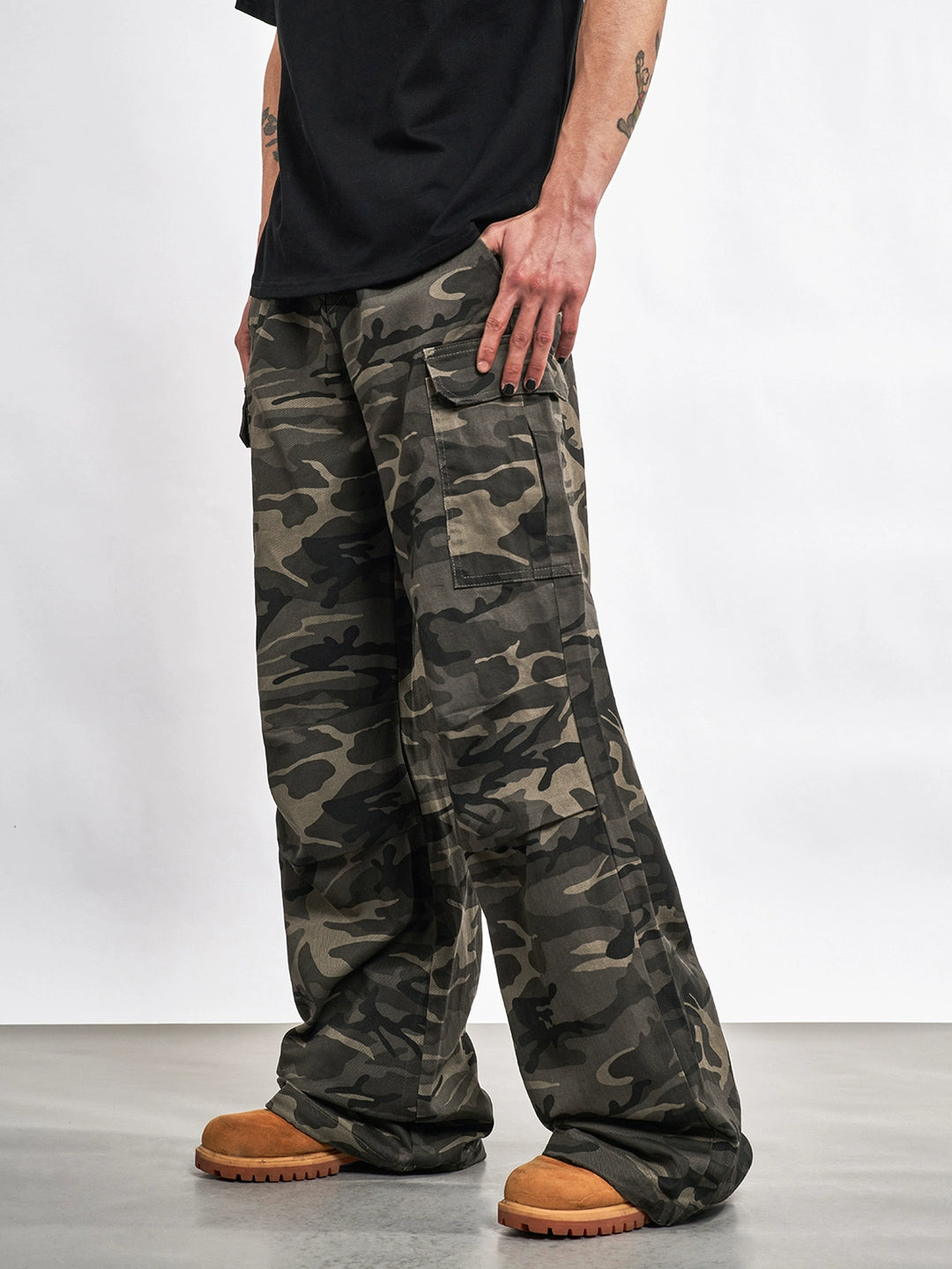 F3F Select Camouflage Utility Cargo Pants | Face 3 Face
