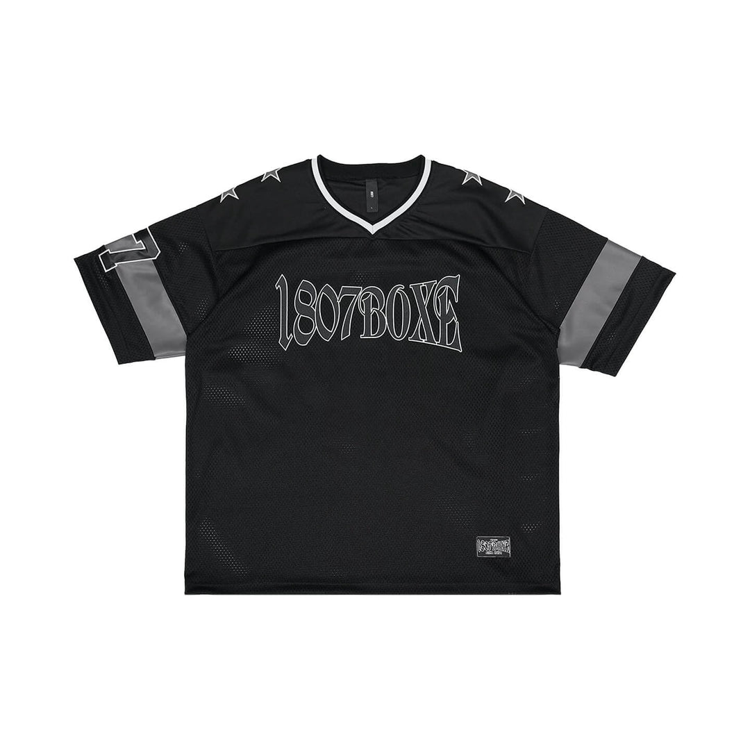 1807 Cracked Print Mesh Short Sleeve Hockey Jersey | Face 3 Face