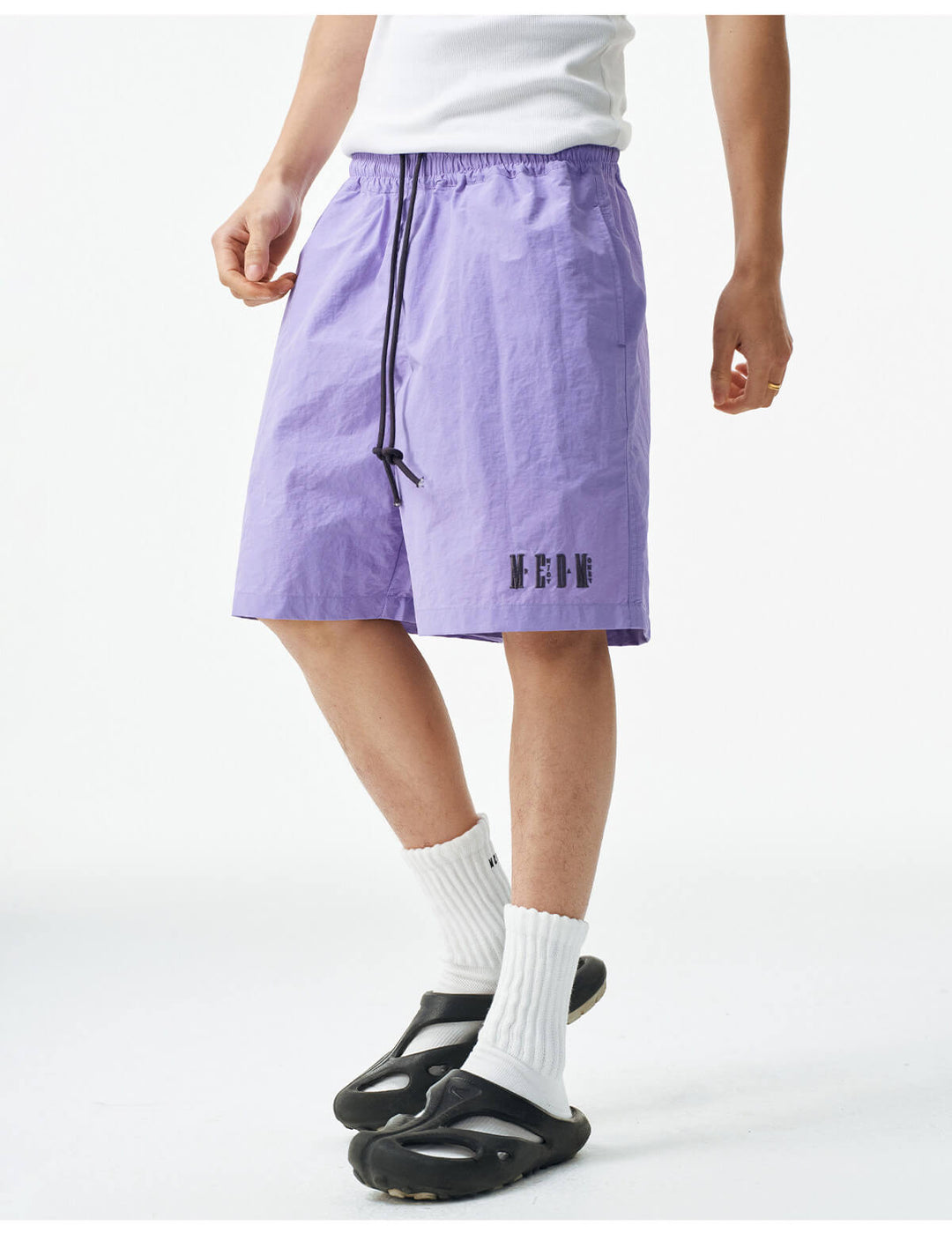MEDM Quick Dry Embroidered Beach Shorts | Face 3 Face