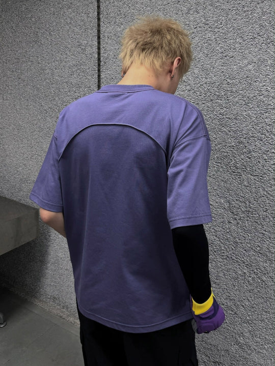 S45 Oversize Side Zipper Tee | Face 3 Face