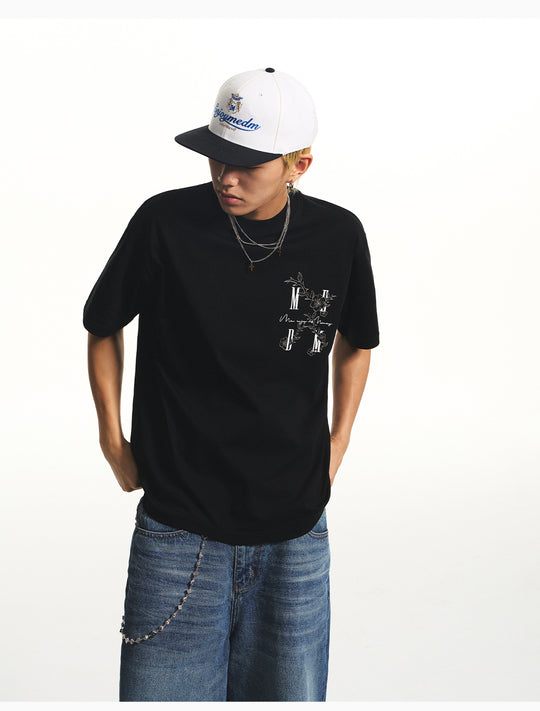 MEDM UV Resistant Flower Logo Tee | Face 3 Face