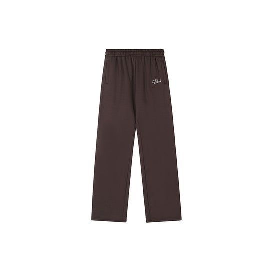 Achock Logo Embroidery Basic Sports Sweat Pants