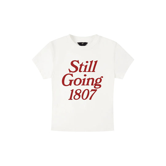 1807 Still Going Cropped Slim Tee | Face 3 Face
