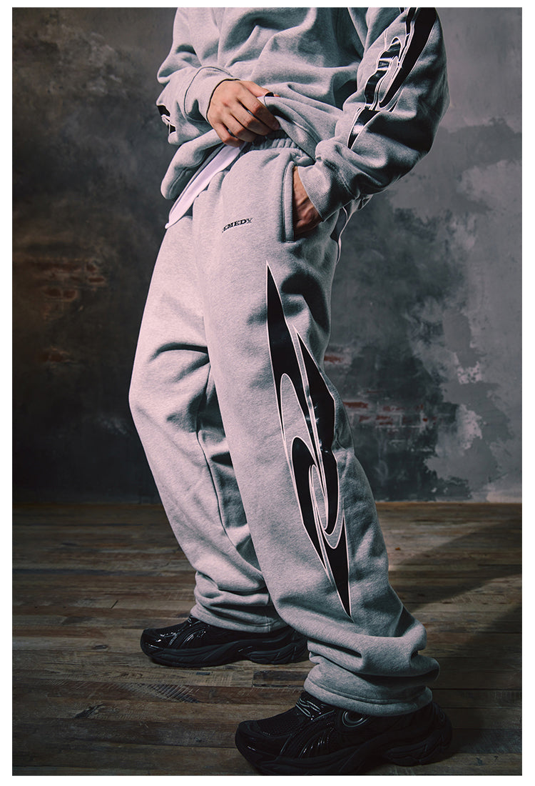 Remedy Swirl R Graphic Sweatpants | Face 3 Face