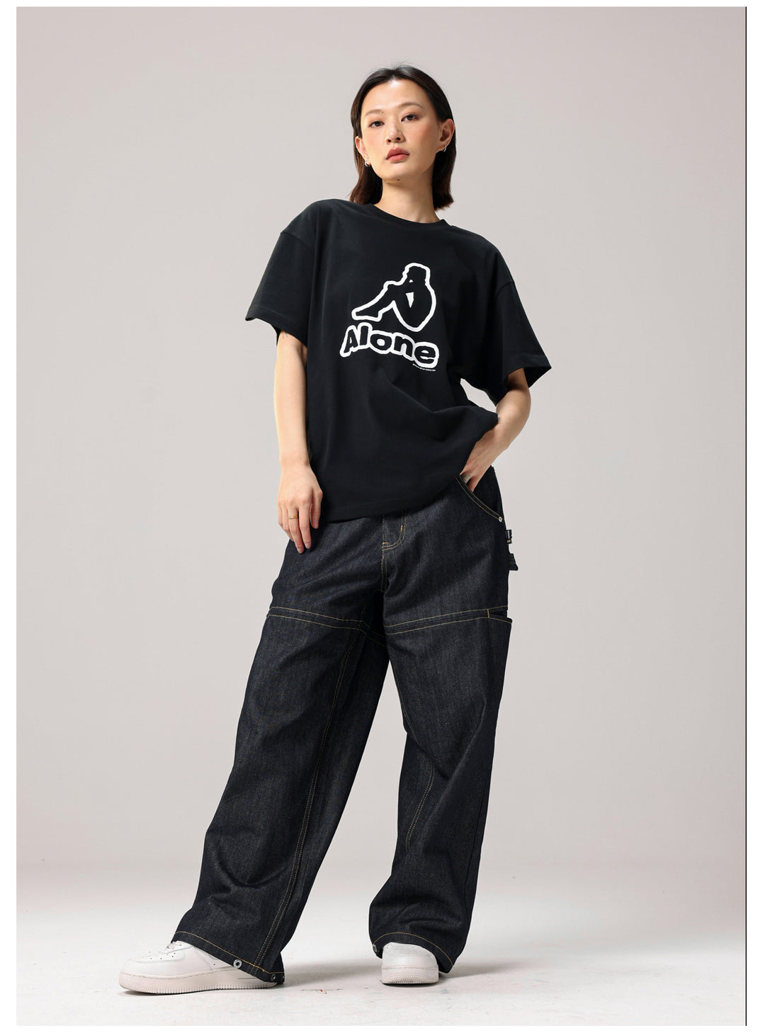 Remedy Alone Lonely Inspired Print Tee | Face 3 Face