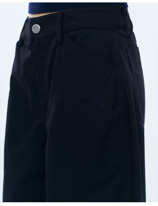 MEDM Lightweight Embroidered Baggy Pants | Face 3 Face