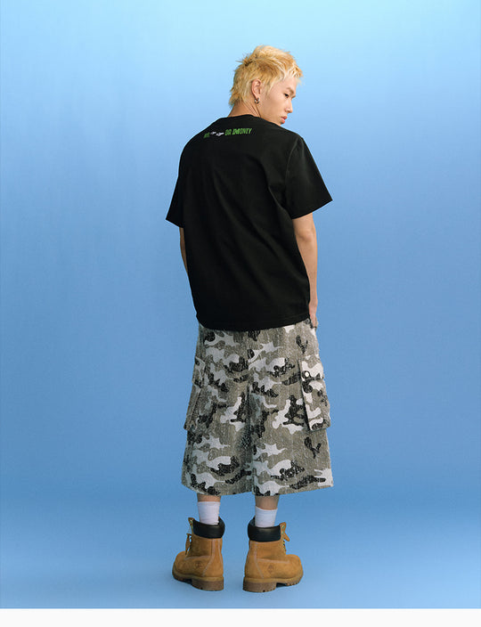 MEDM Cat Ear Hat Puppy Balloon Print Tee | Face 3 Face