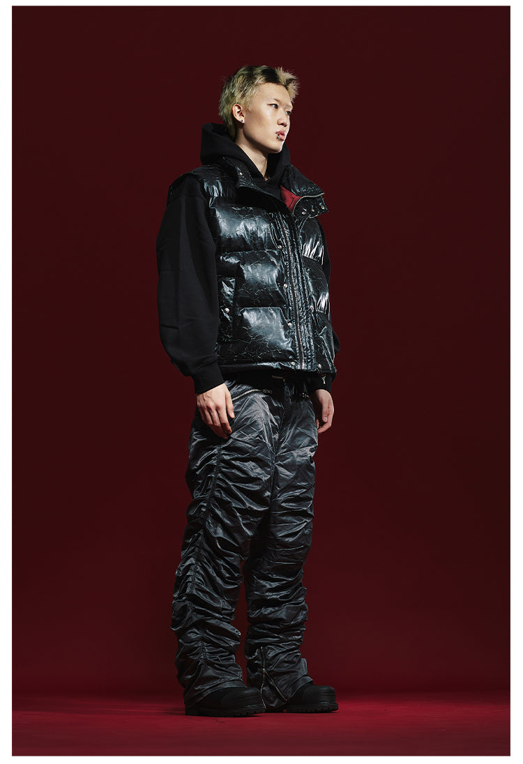 Remedy Heavy Pleated Zipper Pants | Face 3 Face