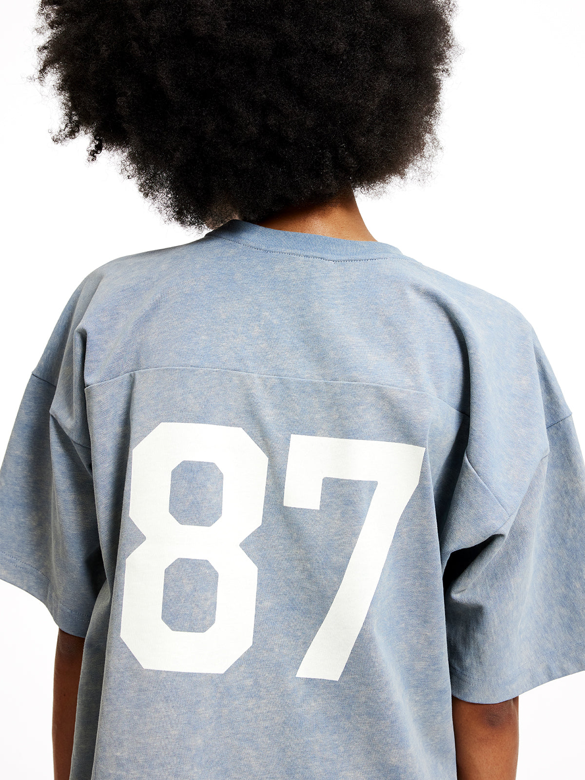 MHARF Washed Blue 87 Retro Hockey Jersey | Face 3 Face