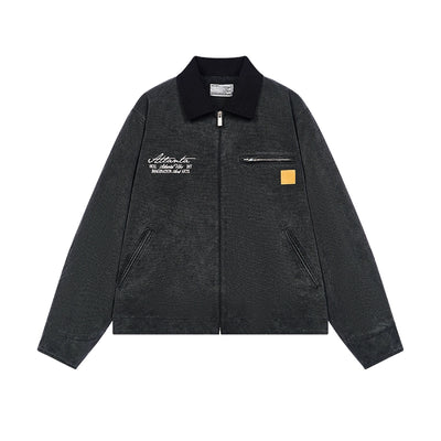 Harsh and Cruel Detroit Retro Embroidered Jacket | Face 3 Face