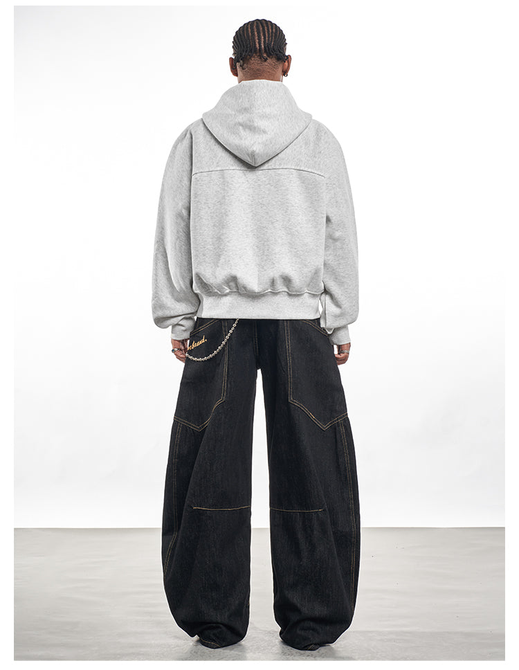 F3F Select Deconstructed Zip Up Hoodie | Face 3 Face