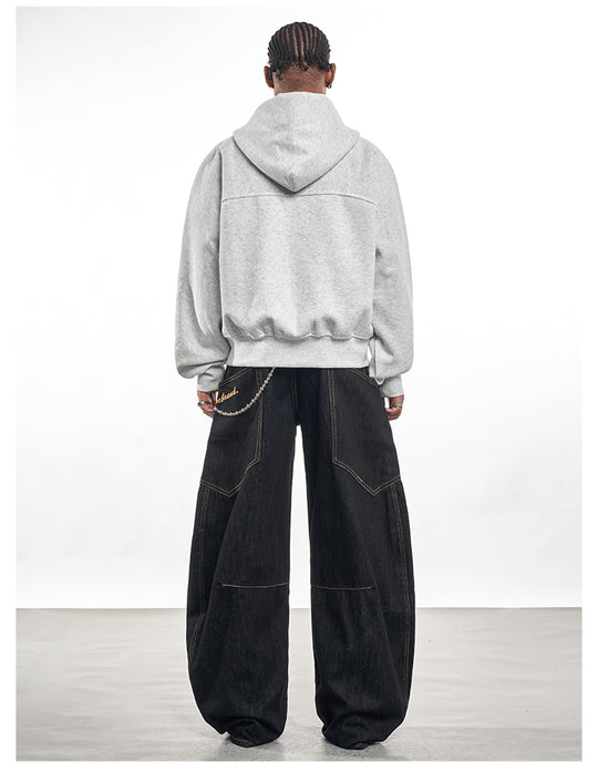 F3F Select Deconstructed Zip Up Hoodie | Face 3 Face