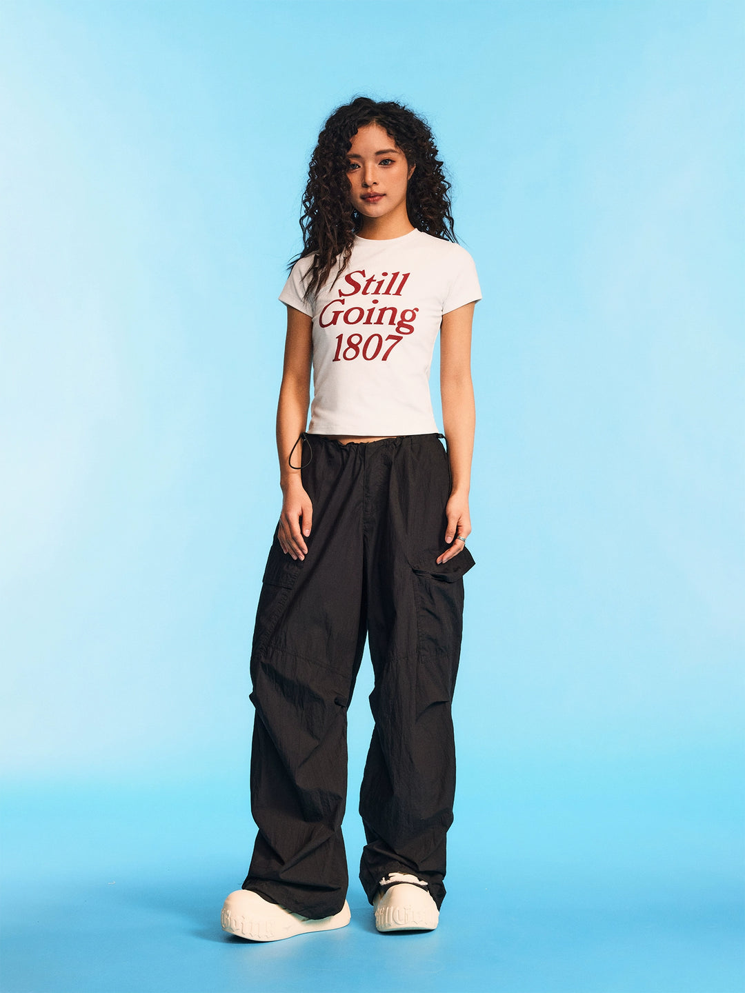 1807 Still Going Cropped Slim Tee | Face 3 Face