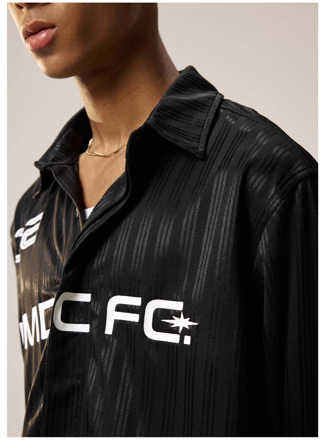 Remedy Silk Striped Long Sleeve Shirt | Face 3 Face