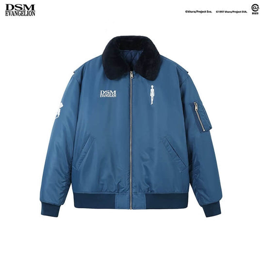 DSM x EVA Detachable Fur Collar MA-1 Jacket | Face 3 Face