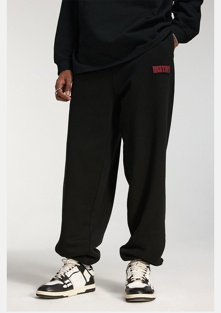 DICETINY Velcro Logo Sweatpants | Face 3 Face