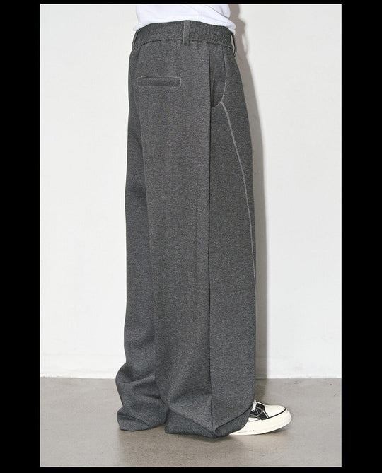 NOVACAM Air Layered Curved Baggy Sweatpants | Face 3 Face