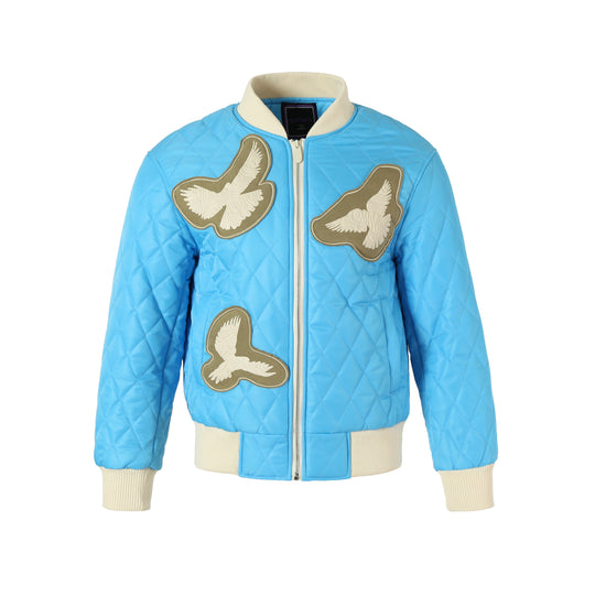 YADcrew Peace Dove 3D Foam Cutting Patch Jacket