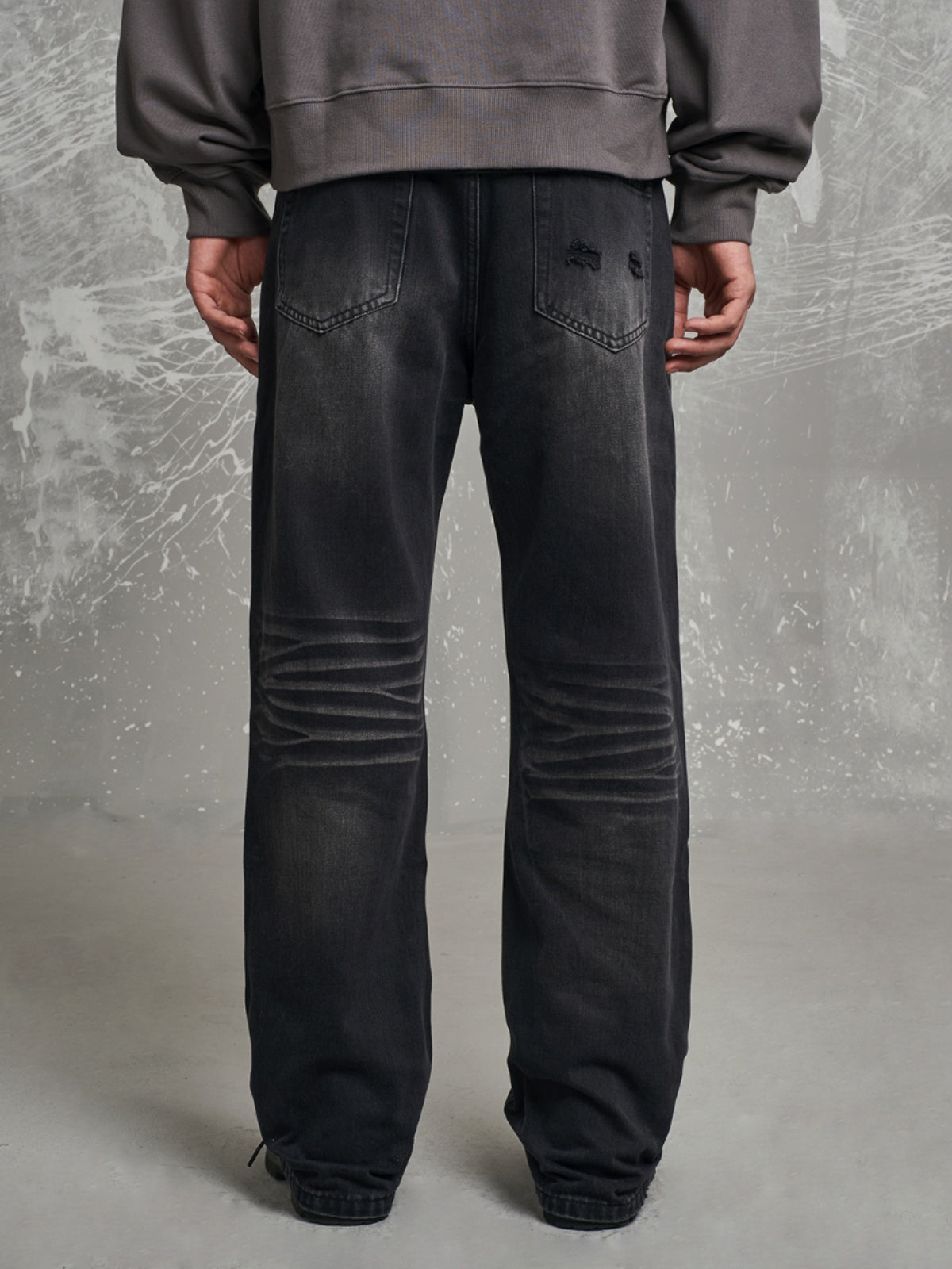 F3F Select Heavy Wash Whiskering Jeans | Face 3 Face