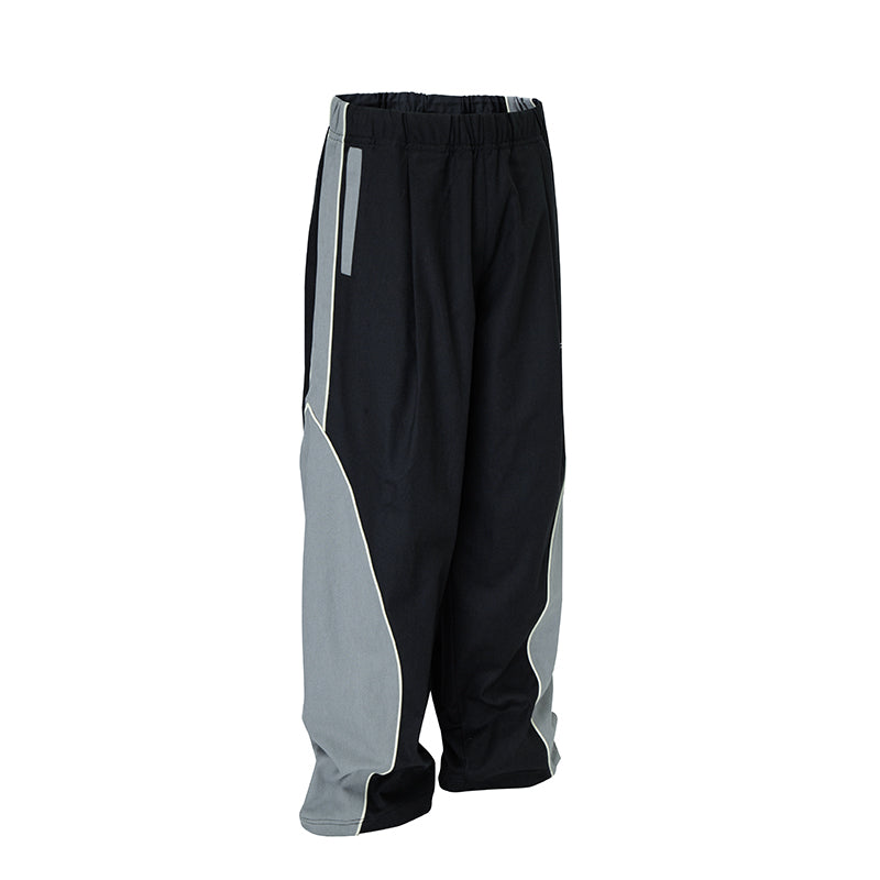 F2CE Stitching Contrast Color Baggy Sports Pants | Face 3 Face