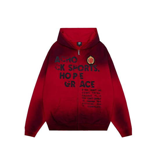 Achock Gradation Zip Up Hoodie | Face 3 Face